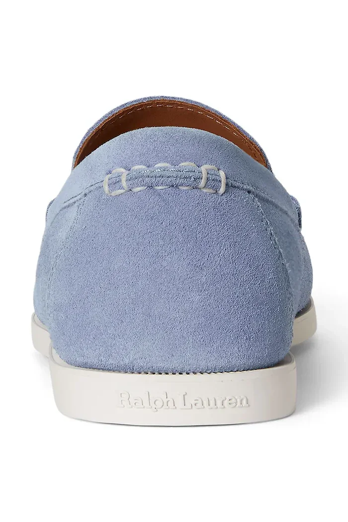 Polo Ralph Lauren мъжки кожени мокасини Merton Vnetn сини 803P09766003