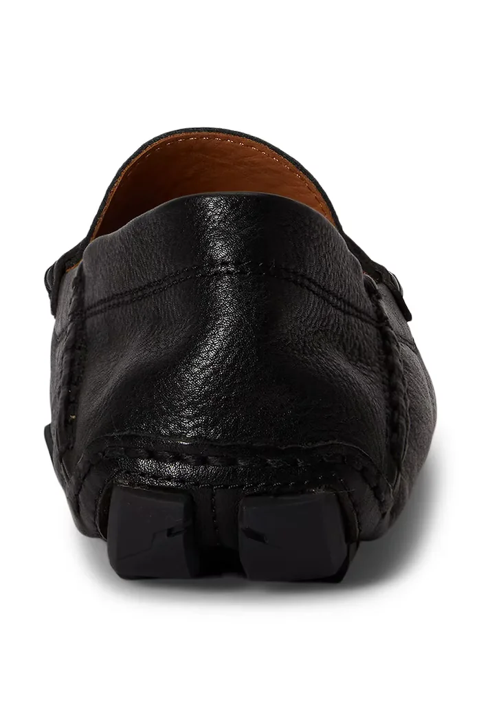 Polo Ralph Lauren мокасини мъжки кожени Anders Collp черни 803P07633001