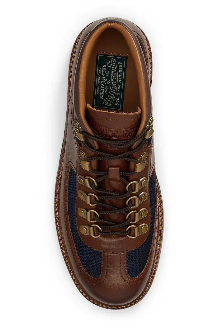 Polo Ralph Lauren обувки мъжки Polo Alp Mid кафяви 812P15879001