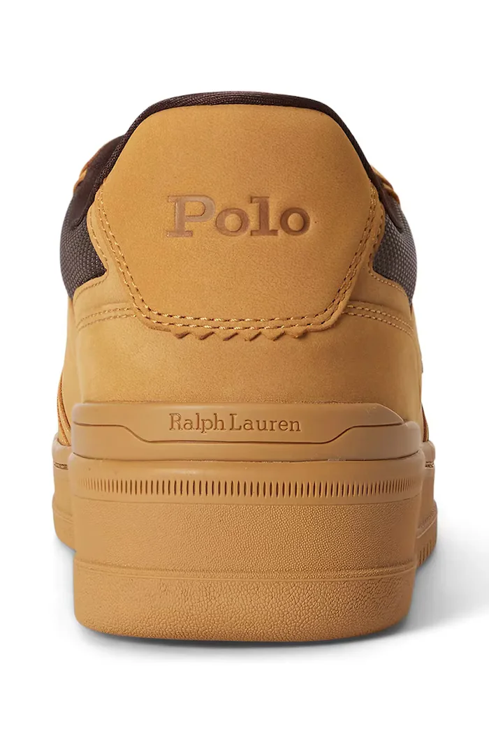 Polo Ralph Lauren Opn Mster Pp маратонки мъжки от кожа жълти 809P15665003