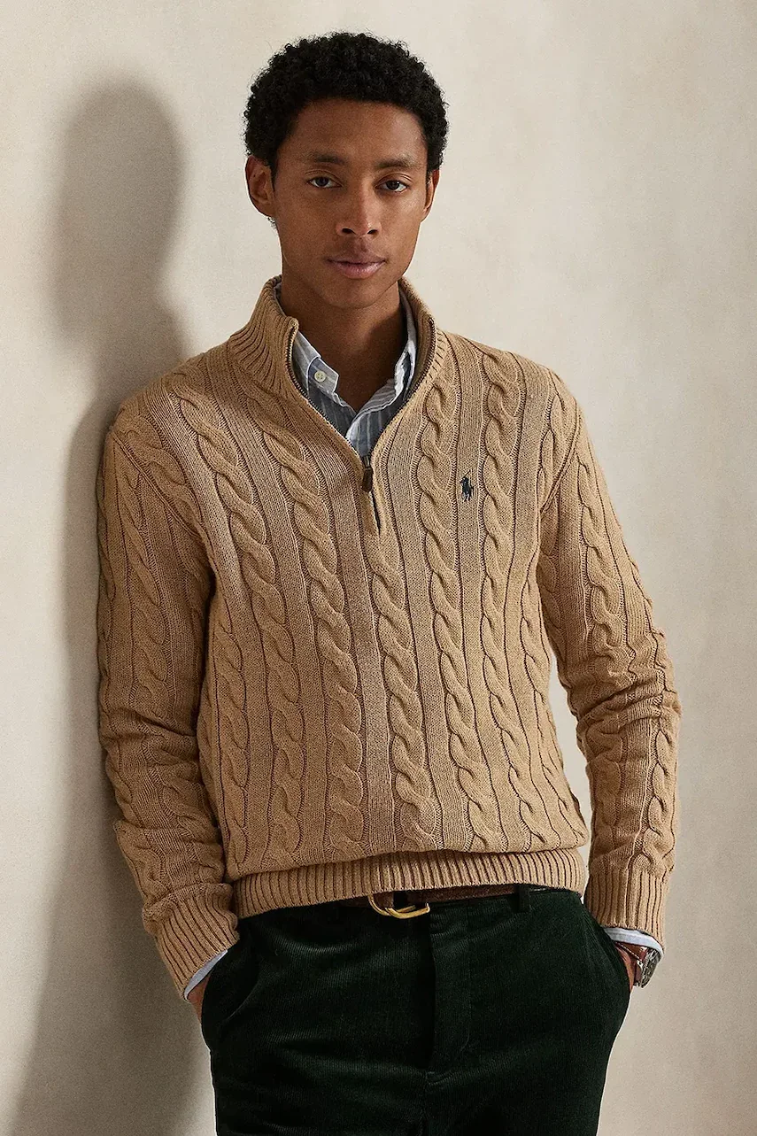 Polo Ralph Lauren Памучен пуловер