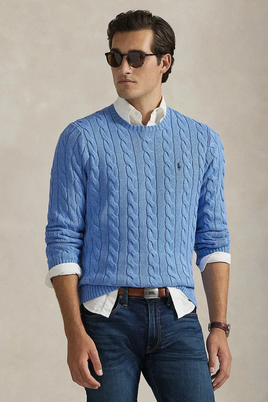 Polo Ralph Lauren Памучен пуловер