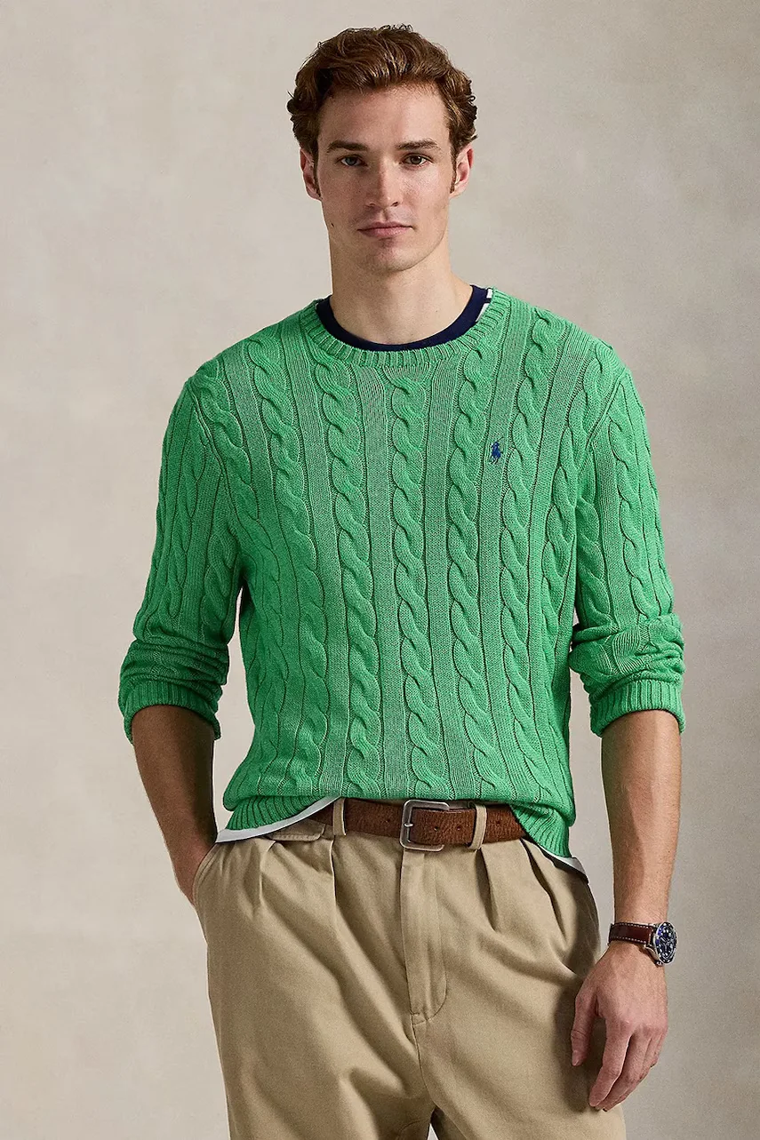 Polo Ralph Lauren Памучен пуловер