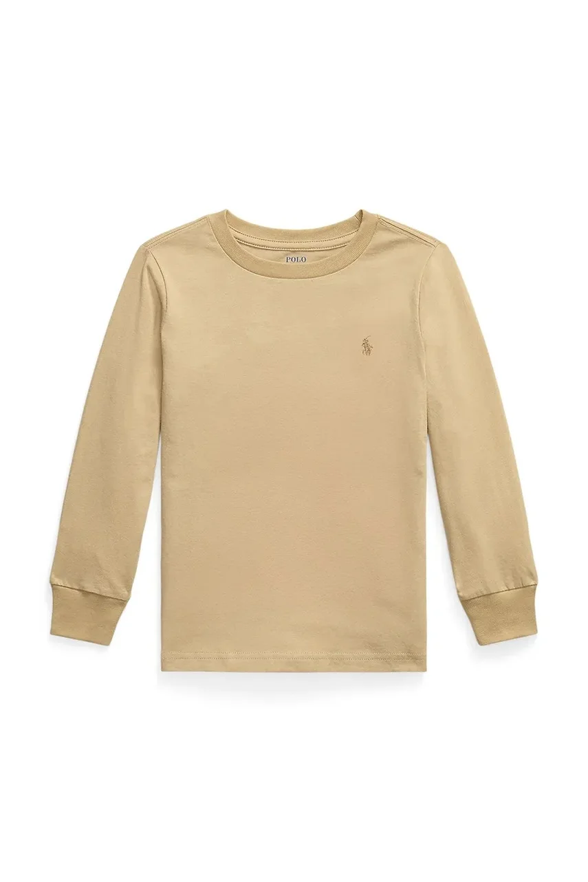 Polo Ralph Lauren Памучна блуза с дълги ръкави