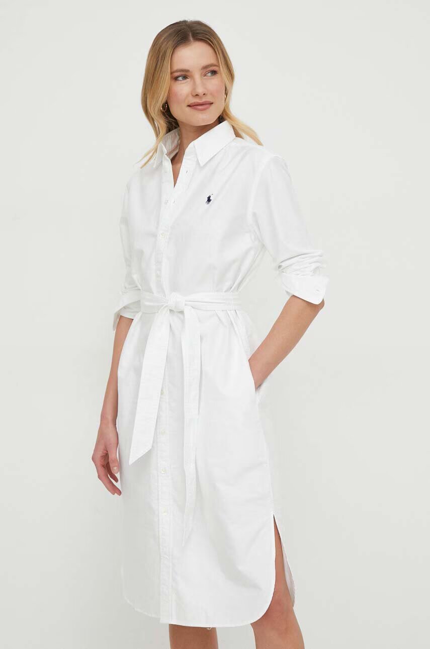 Polo Ralph Lauren Памучна рокля