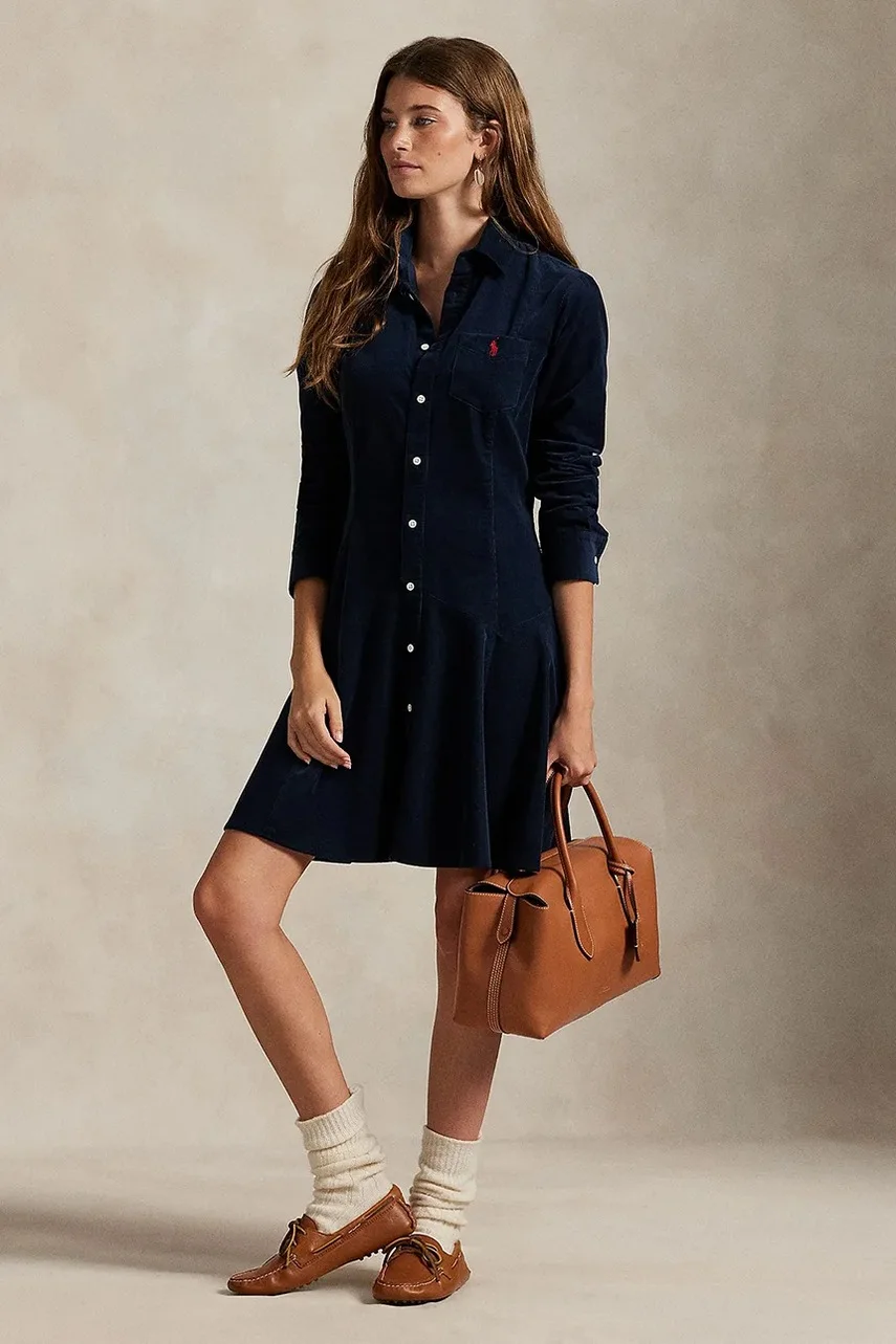 Polo Ralph Lauren Памучна рокля