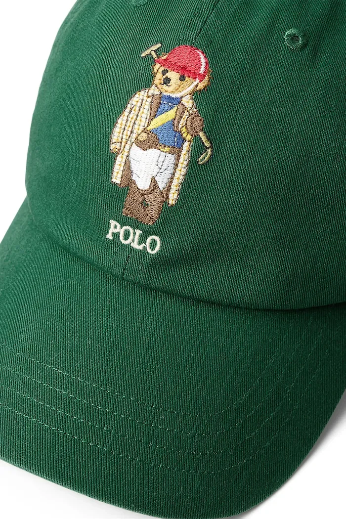 Polo Ralph Lauren Памучна шапка с козирка в зелено 710A13275