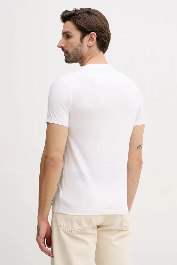 Polo Ralph Lauren Памучна тениска (2 броя) в бяло с изчистен дизайн 710B14689