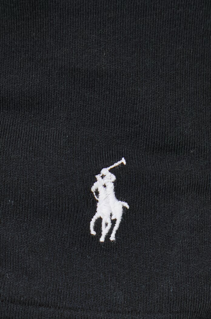 Polo Ralph Lauren Памучна тениска (3 броя) в черно с изчистен дизайн 714830304014