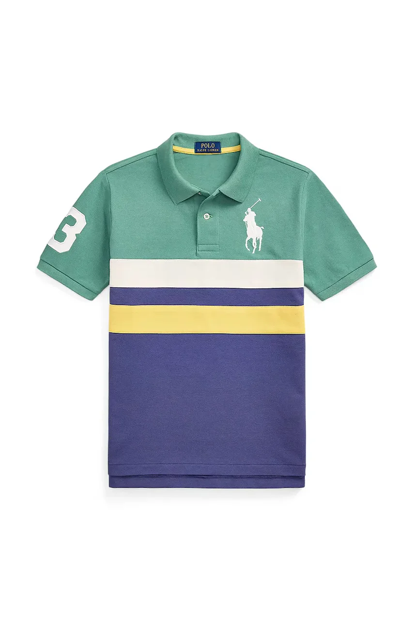 Polo Ralph Lauren Памучна тениска с яка