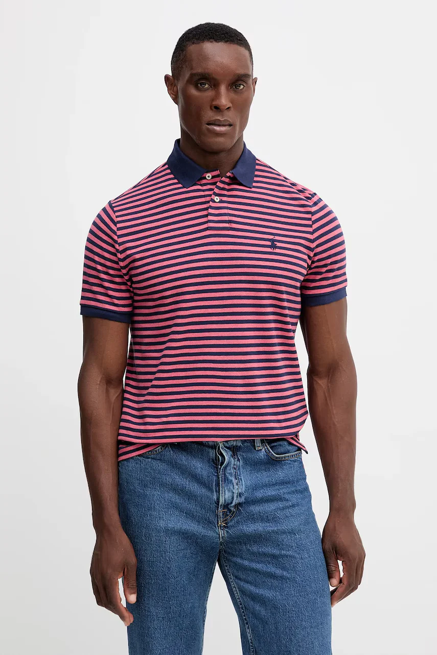 Polo Ralph Lauren Памучна тениска с яка