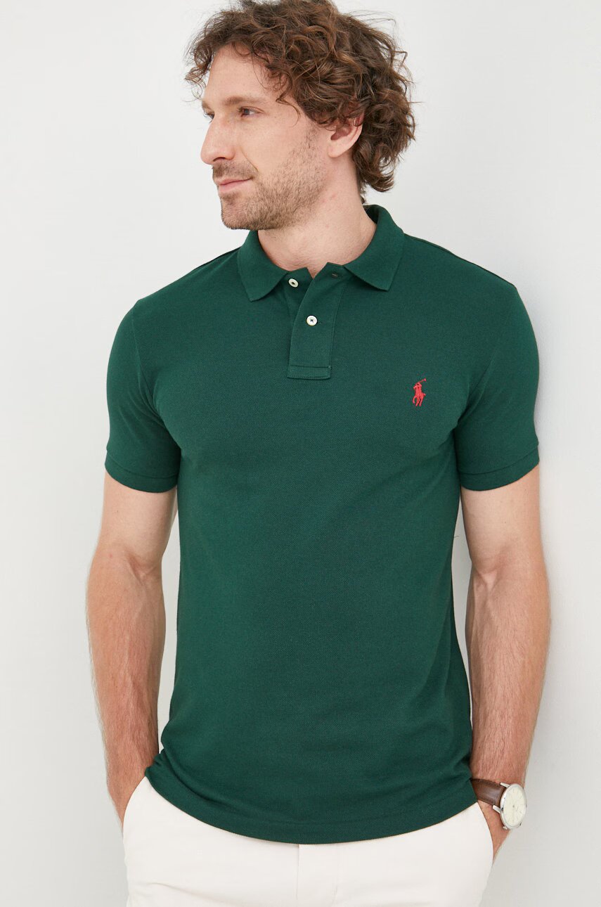 Polo Ralph Lauren Памучна тениска с яка
