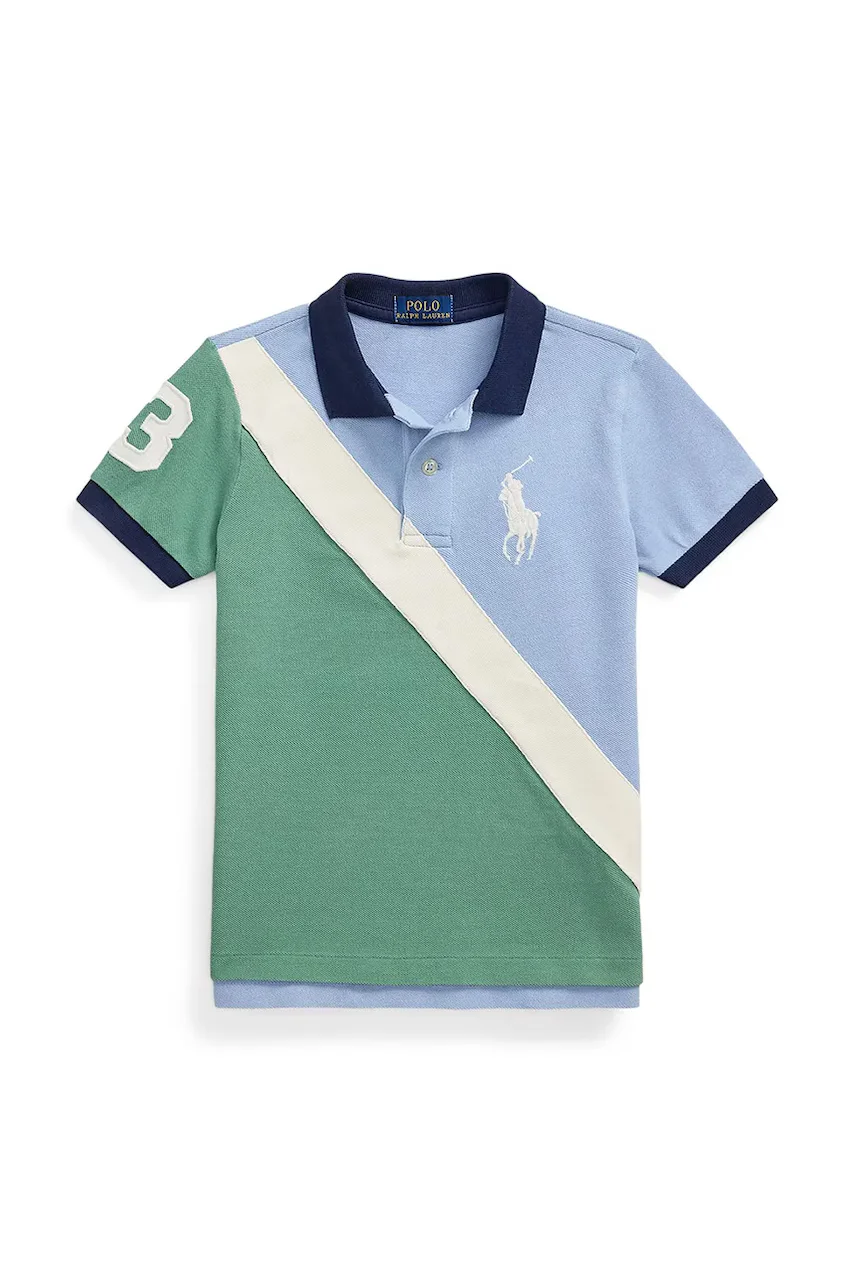 Polo Ralph Lauren Памучна тениска с яка