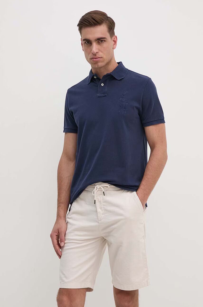 Polo Ralph Lauren Памучна тениска с яка