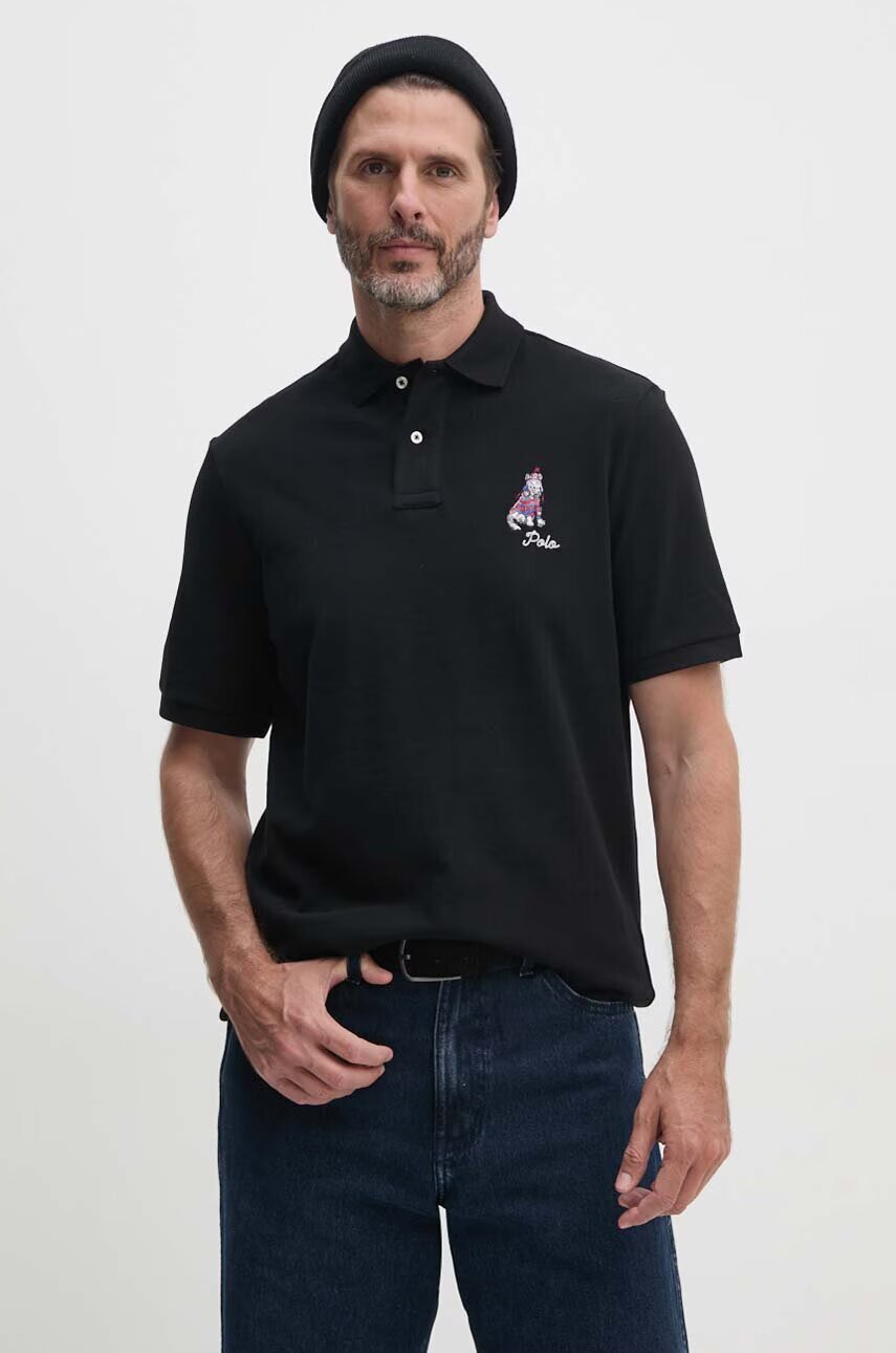 Polo Ralph Lauren Памучна тениска с яка