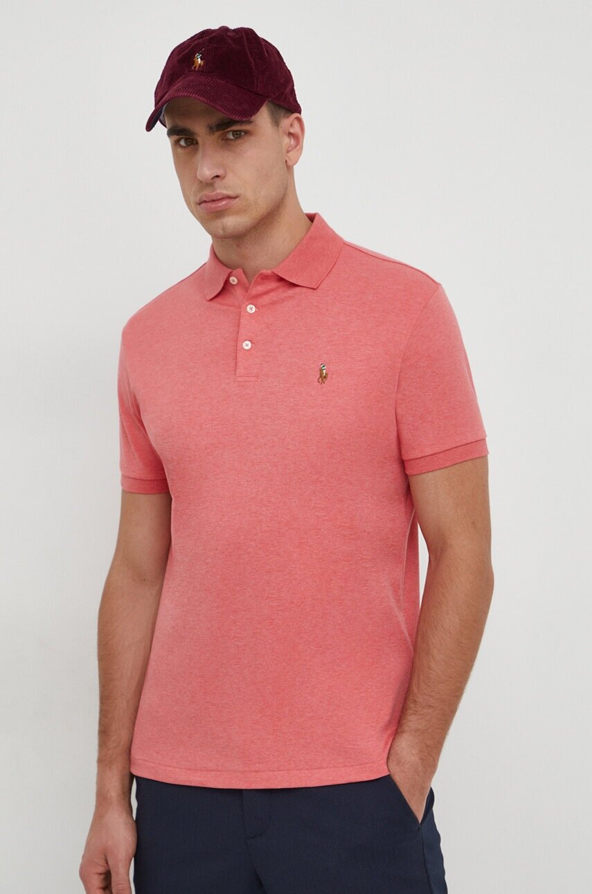 Polo Ralph Lauren Памучна тениска с яка