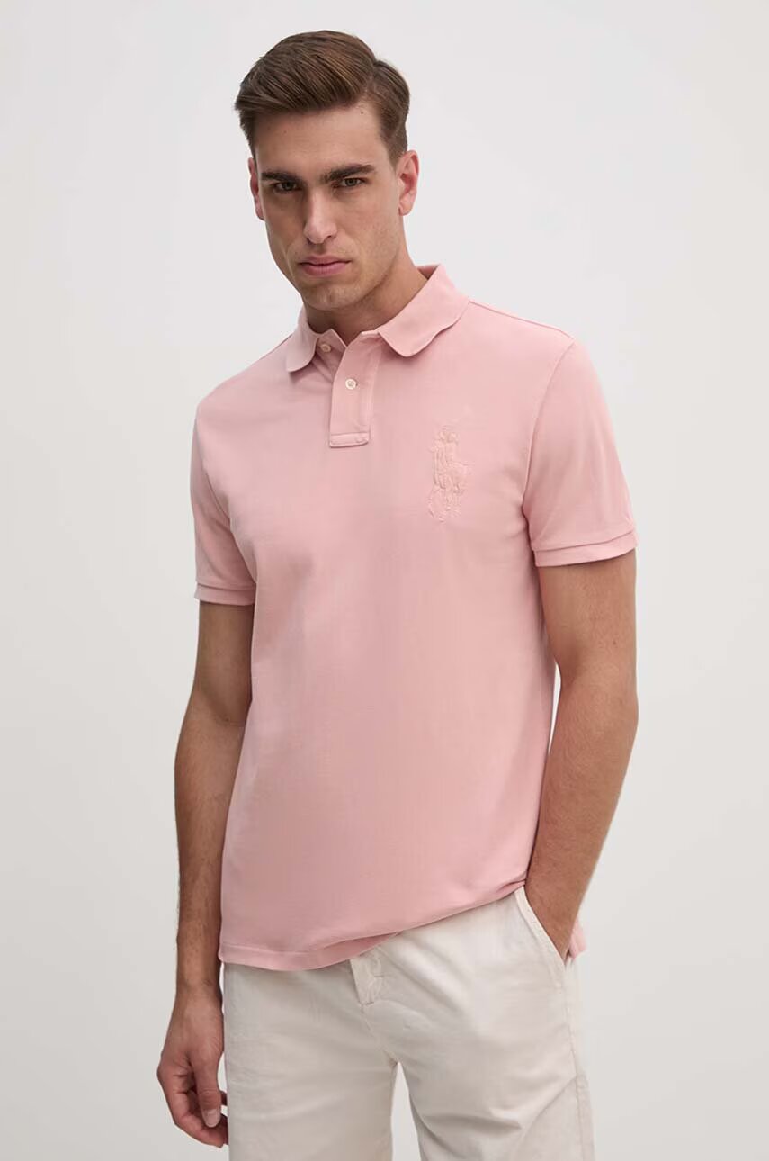 Polo Ralph Lauren Памучна тениска с яка