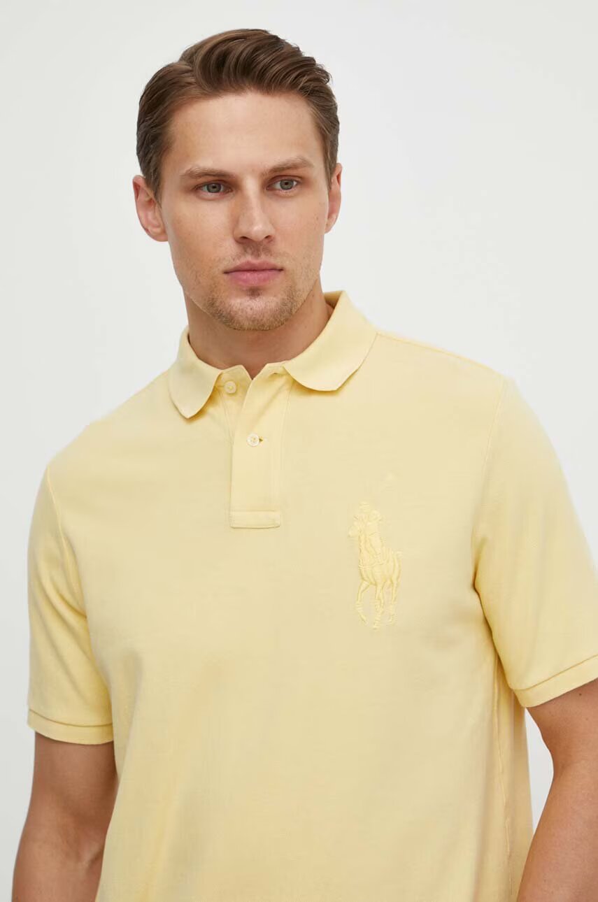 Polo Ralph Lauren Памучна тениска с яка