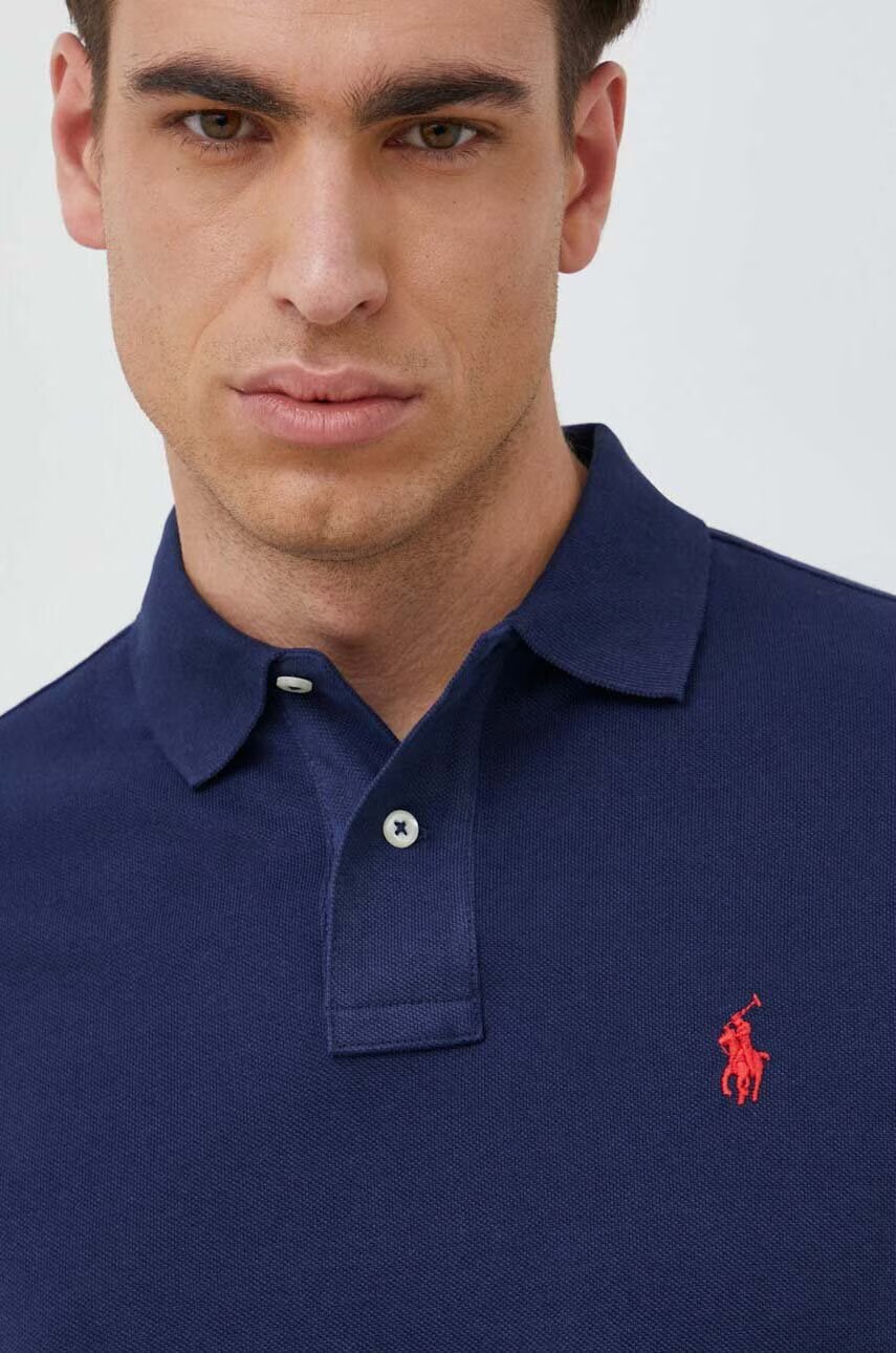 Polo Ralph Lauren Памучна тениска с яка