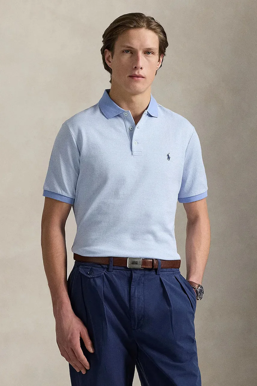 Polo Ralph Lauren Памучна тениска с яка