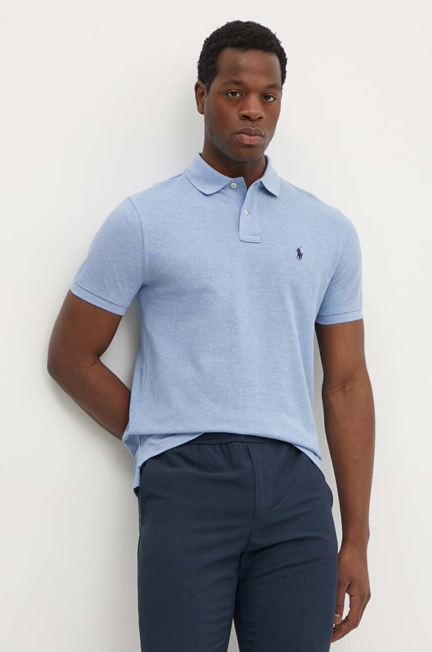 Polo Ralph Lauren Памучна тениска с яка