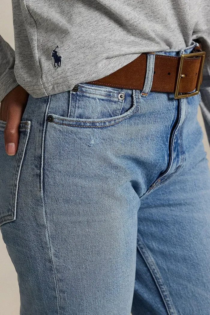 Polo Ralph Lauren Памучни дънки с висока талия 211970178