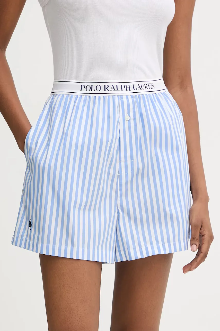 Polo Ralph Lauren Памучно късо долнище на пижама (2 броя)
