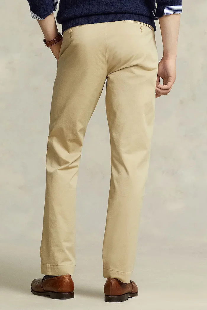 Polo Ralph Lauren Панталон мъжки в бежово със стандартна кройка 710675544