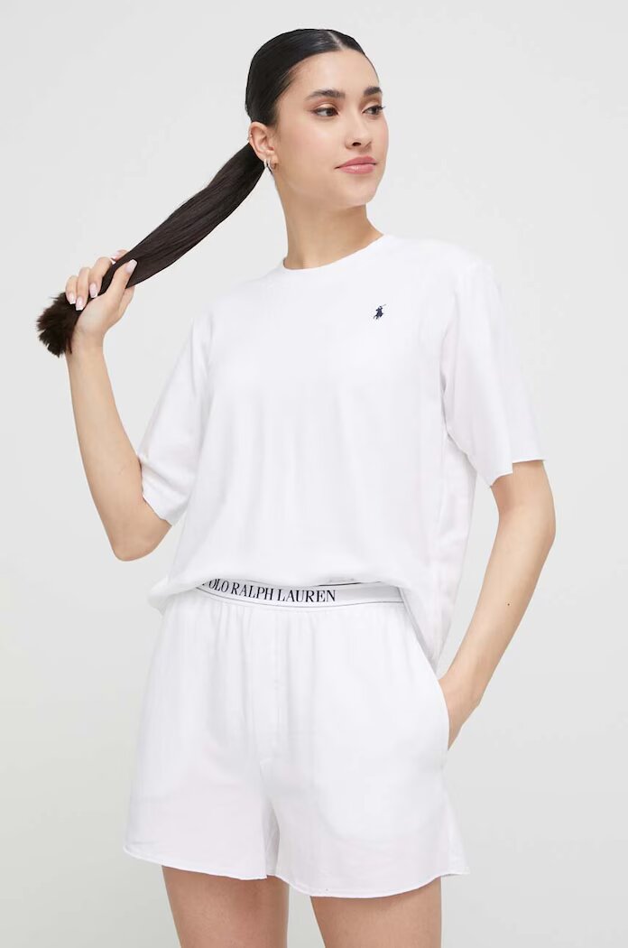 Polo Ralph Lauren пижама дамска бяла