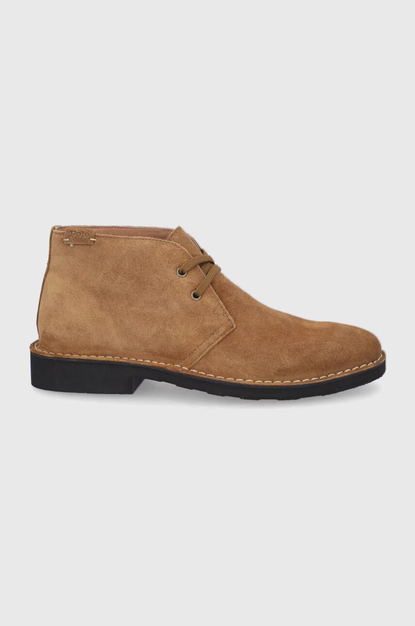 Polo Ralph Lauren Половинки обувки от велур Talan Chukka