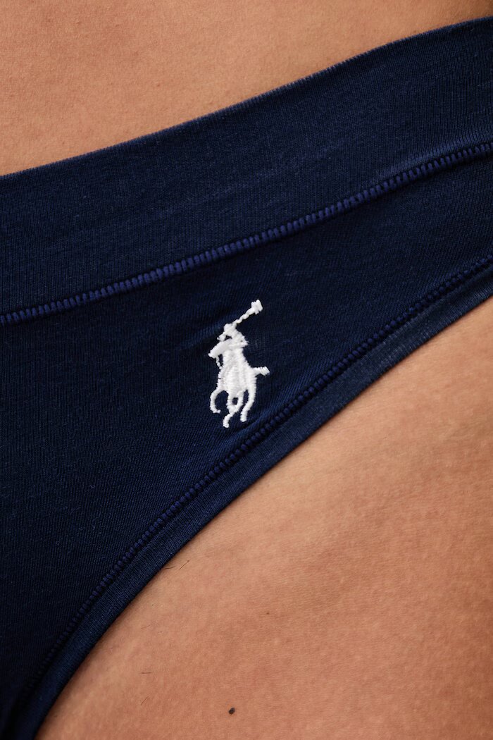 Polo Ralph Lauren прашки дамски от памук с еластан тъмносини 4P0511