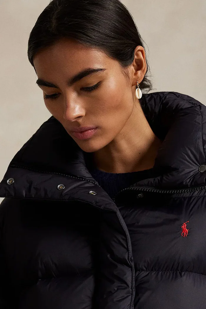 Polo Ralph Lauren пухено яке дамско черно 211971186