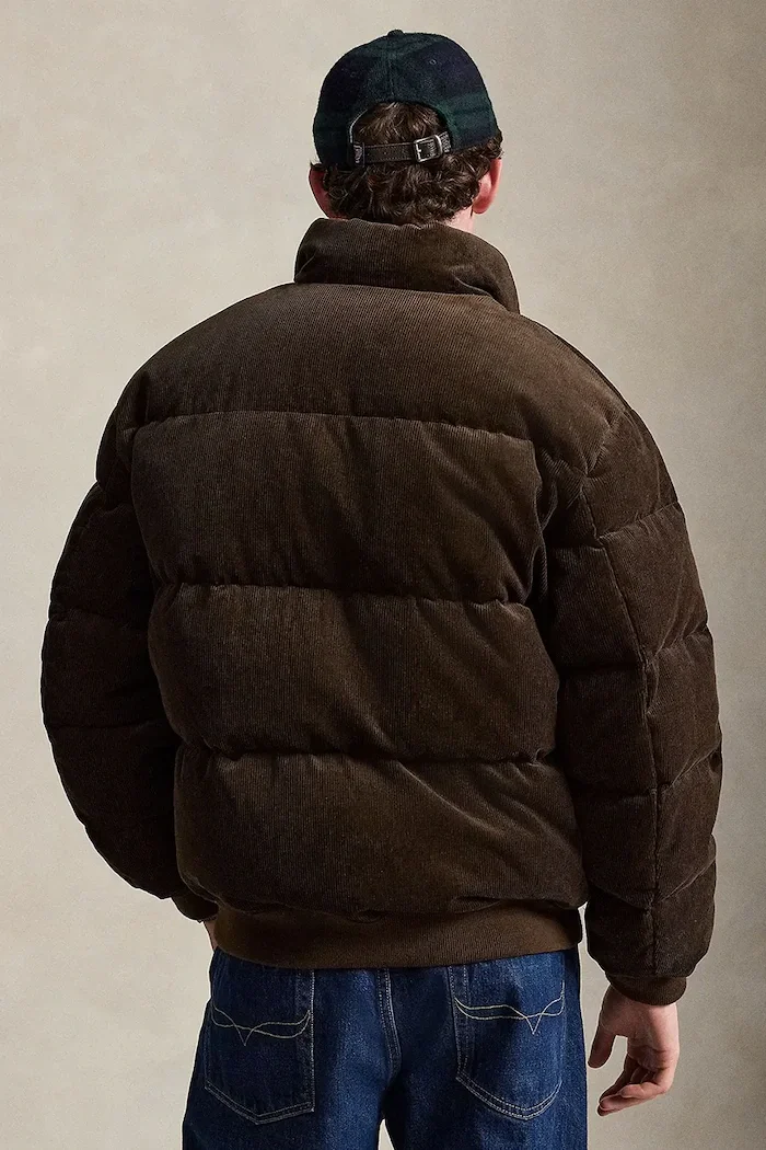 Polo Ralph Lauren пухено яке мъжко кафяво 710B30162