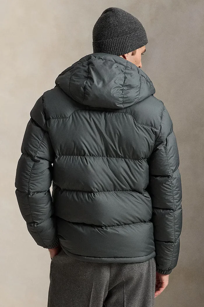 Polo Ralph Lauren пухено яке мъжко сиво 710968278