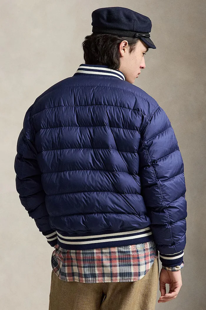 Polo Ralph Lauren пухено яке мъжко тъмносиньо 710B17649
