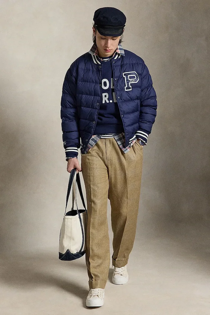 Polo Ralph Lauren пухено яке мъжко тъмносиньо 710B17649
