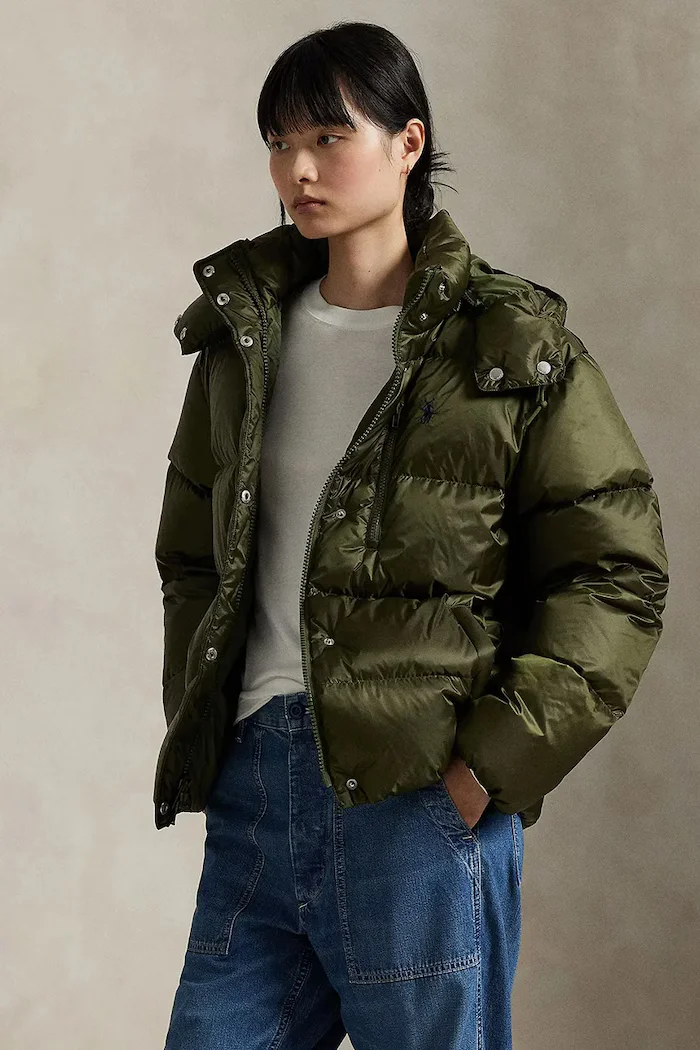 Polo Ralph Lauren Пухено яке в тъмносиньо 211932183