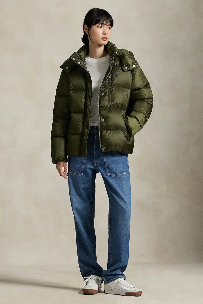 Polo Ralph Lauren Пухено яке в тъмносиньо 211932183