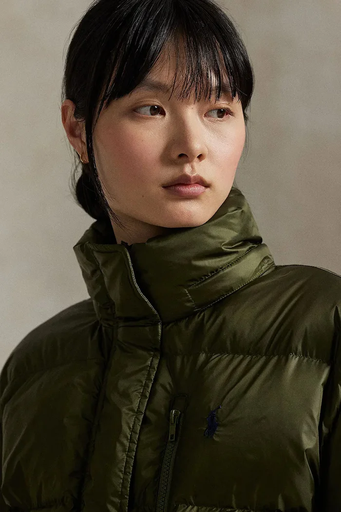 Polo Ralph Lauren Пухено яке в тъмносиньо 211932183