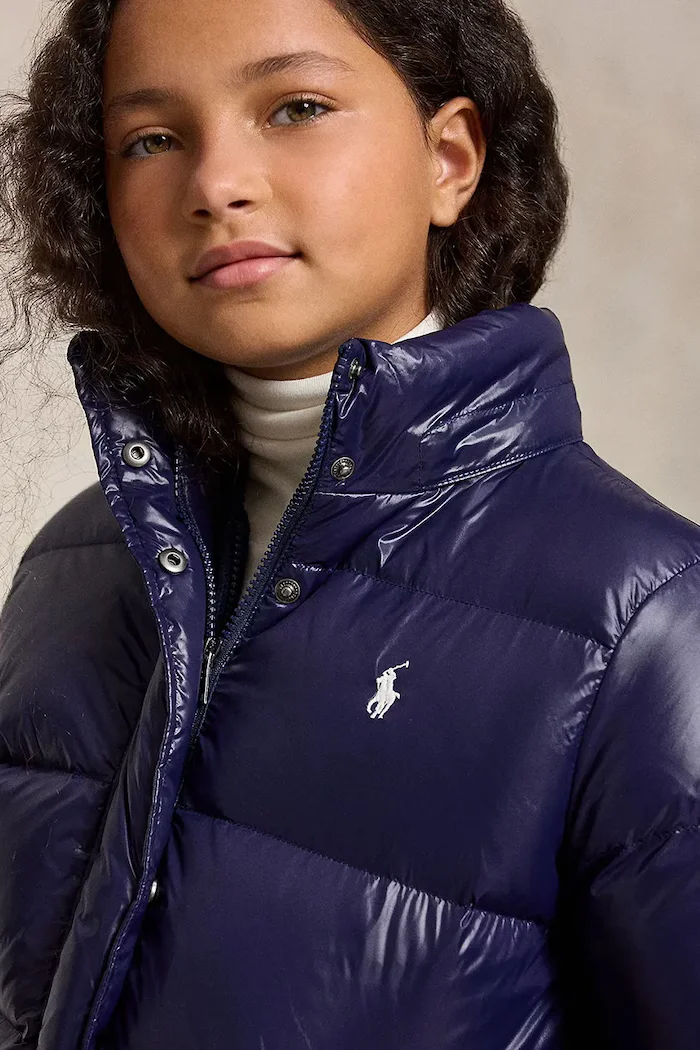 Polo Ralph Lauren пухено яке за деца тъмносиньо 313B29175001