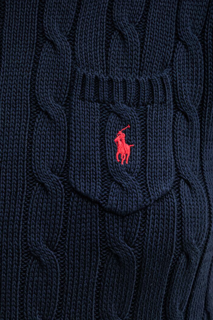 Polo Ralph Lauren пуловер дамски памучен тъмносин 211971873