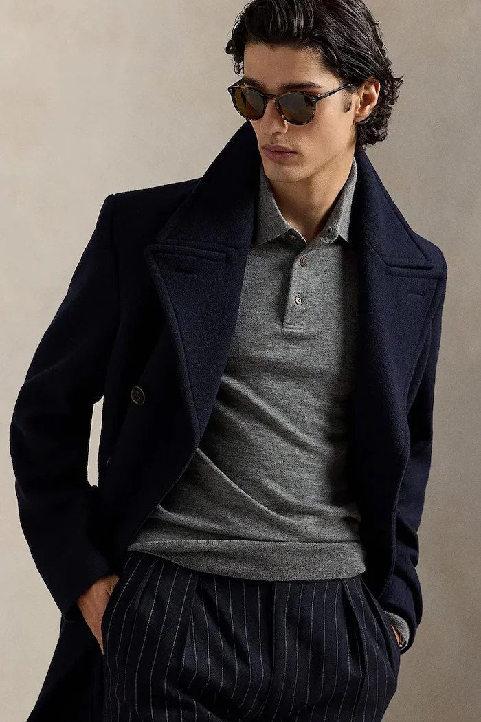 Polo Ralph Lauren пуловер мъжки сив 710941104