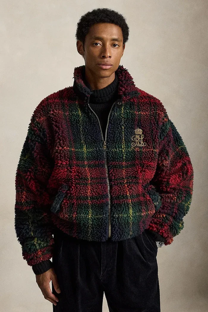 Polo Ralph Lauren пуловер със закопчаване мъжки многоцветен 710B28601
