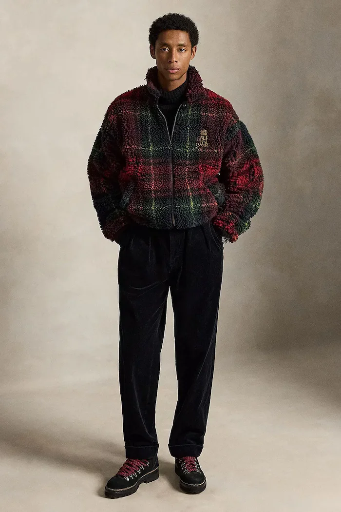 Polo Ralph Lauren пуловер със закопчаване мъжки многоцветен 710B28601