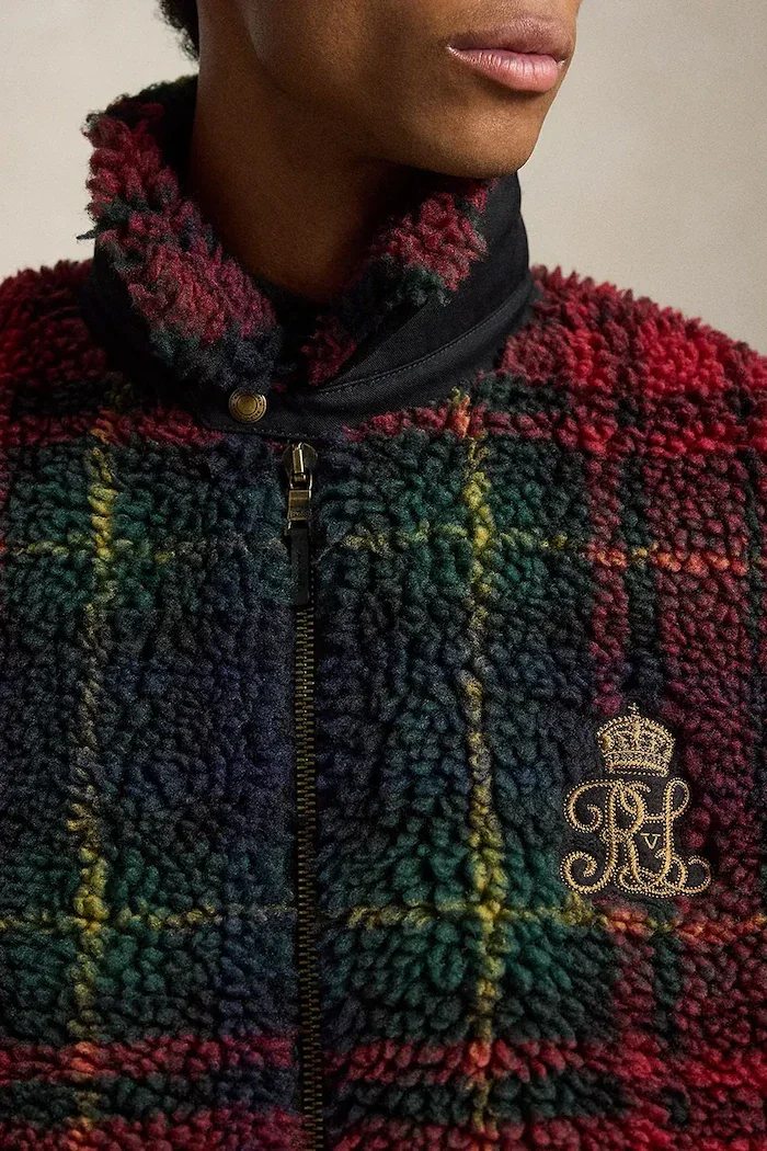 Polo Ralph Lauren пуловер със закопчаване мъжки многоцветен 710B28601