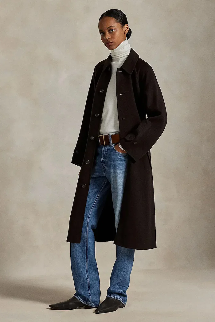 Polo Ralph Lauren Пуловер в бежово от лека материя с поло 211976982