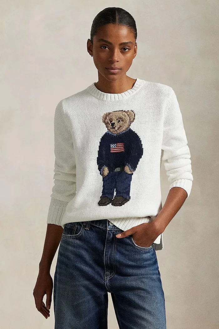 Polo Ralph Lauren Пуловер в бяло 211978359