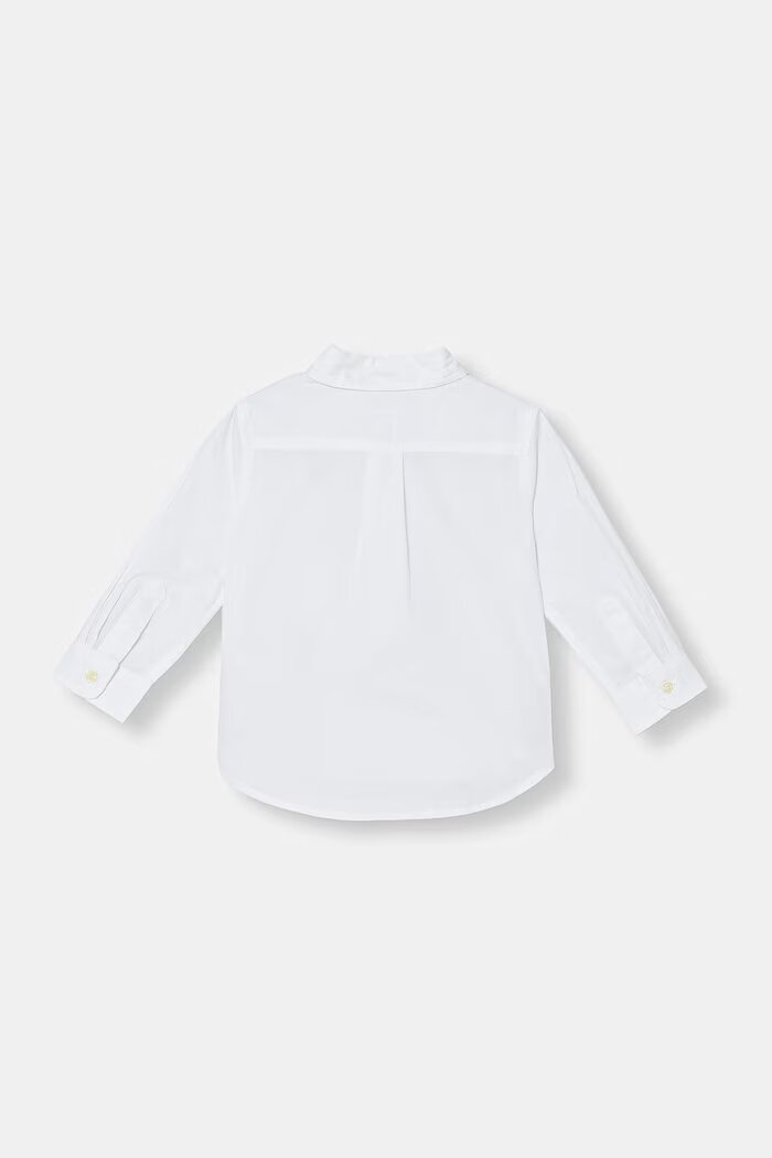 Polo Ralph Lauren риза за бебе от памук бяла 320952199002