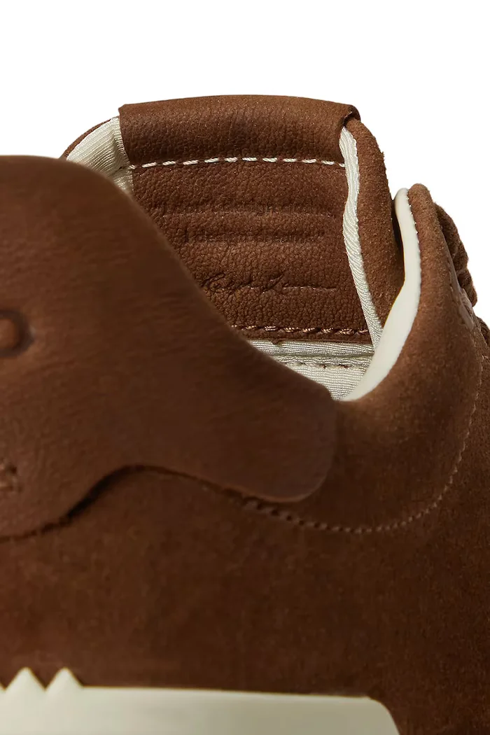 Polo Ralph Lauren Rlite Court маратонки мъжки от велур кафяви 809P15729003