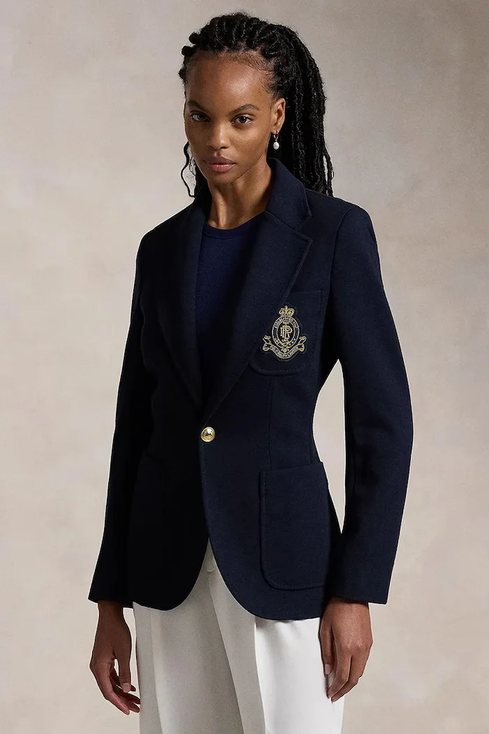 Polo Ralph Lauren сако дамско тъмносиньо 211910133